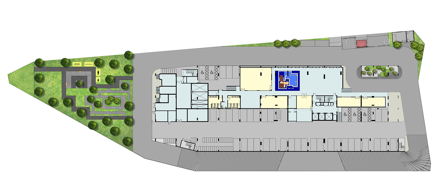 Sky Facilities Map